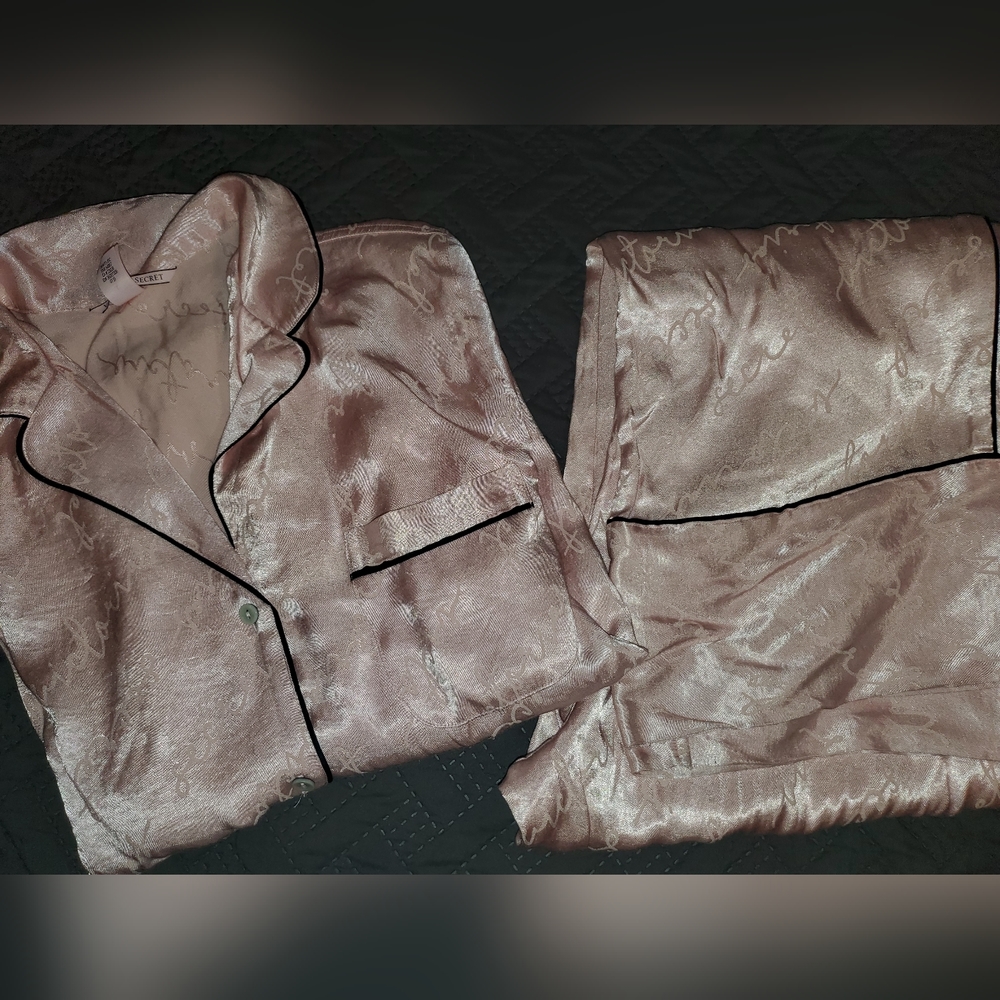 Victoria's Secret Satin PJ Set